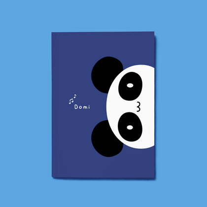 Domi Panda Composition Notebook - 8.25″ x 5.5″